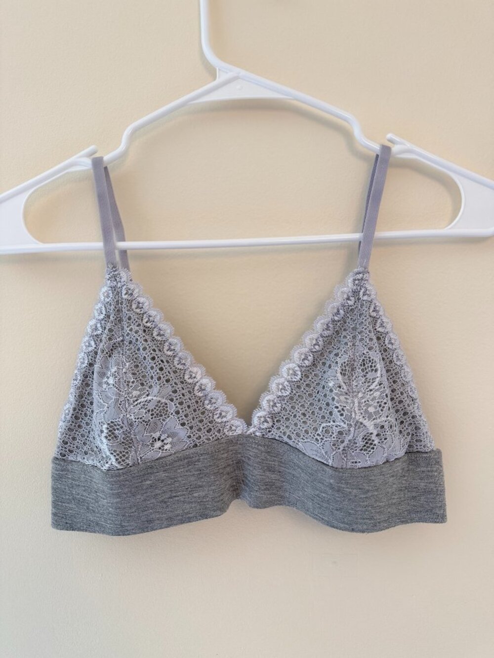 Urban Outfitters Sparkle & Fade Floral Lace Bralette Adjustable Straps Coquette